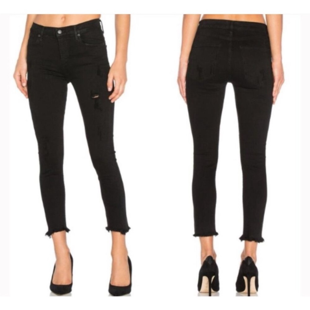 AGOLDE Feel Good Black Sophie Skinny